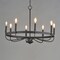 Maxim Lighting Frankie 8-Light Chandelier, Black 14498BK - alternate 2